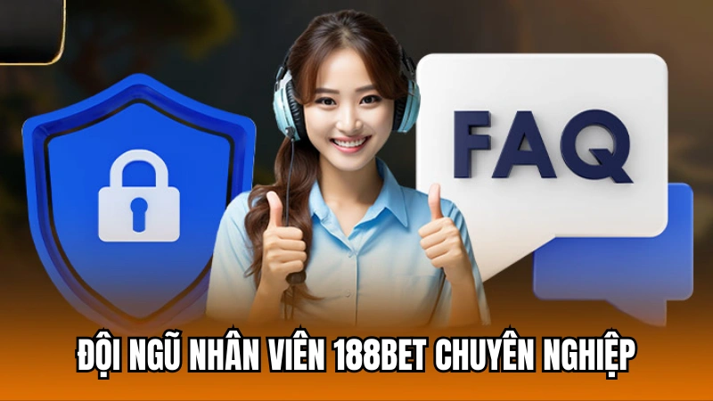 Đội ngũ nhân viên hỗ trợ tại 188Bet cực kỳ chuyên nghiệp và chu đáo