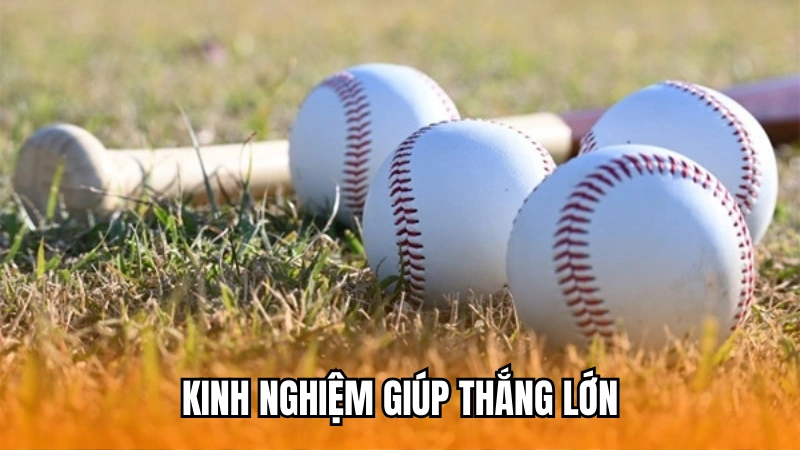 Kinh nghiệm giúp thắng lớn khi chơi cá độ bóng chày