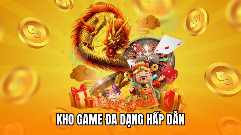 Kho game Nohu cực kỳ đa dạng và hấp dẫn